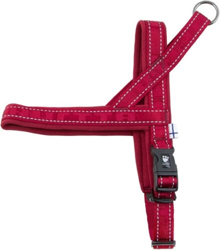 HURTTA CASUAL PADDED ADJUSTABLE HARNESS PET DOG COLLAR 35 in/90 cm LINGON - Picture 1 of 7