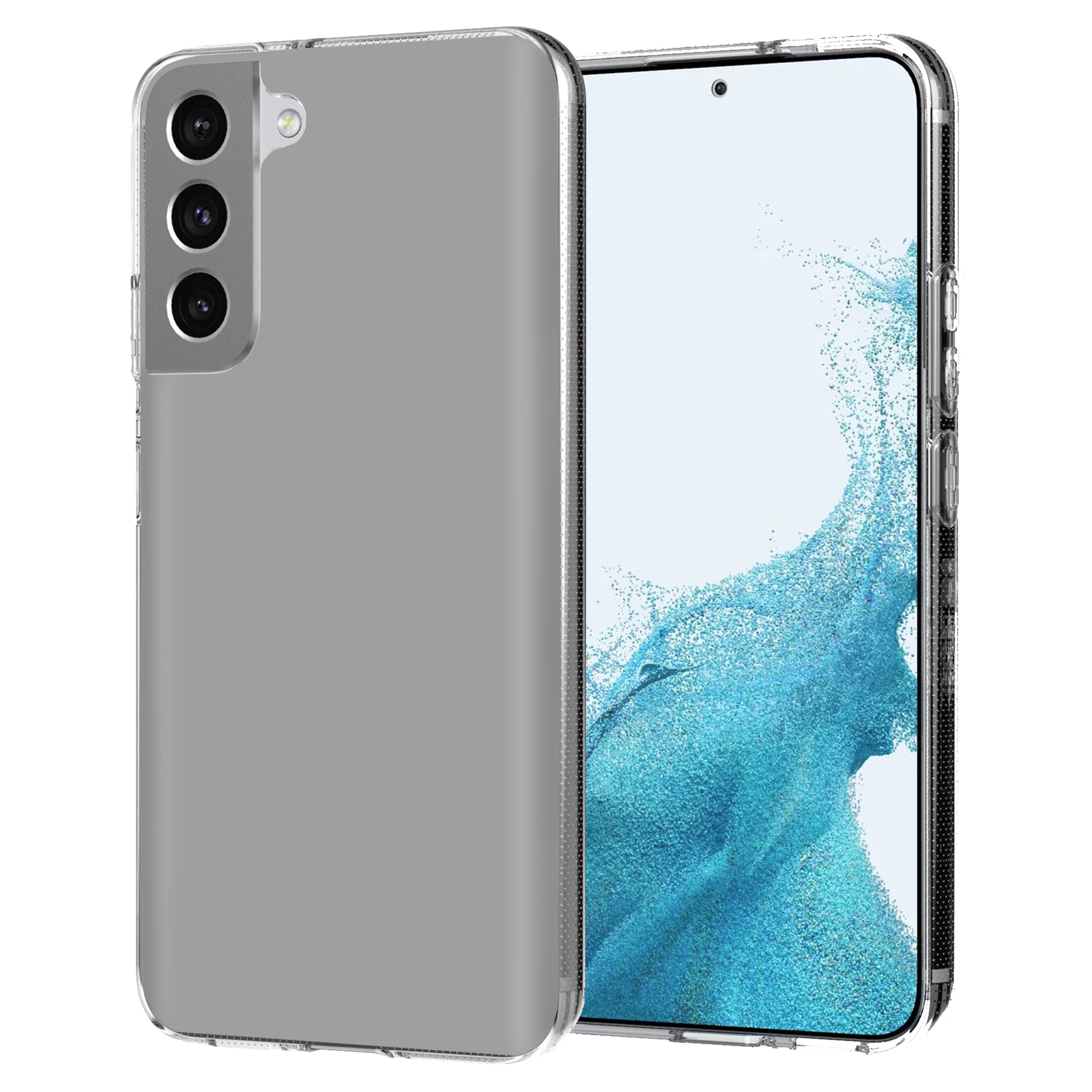 Slim Case for Samsung Galaxy S22 Plus+ 5G,Gray Print,USA Printed