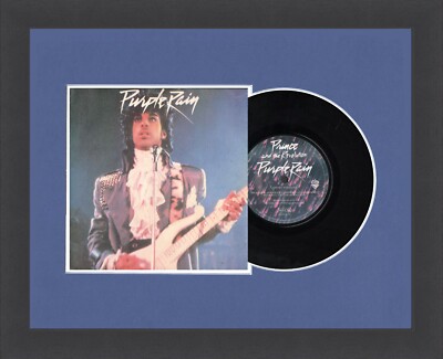Prince  - Purple Rain - 1984 - Framed Single & Sleeve