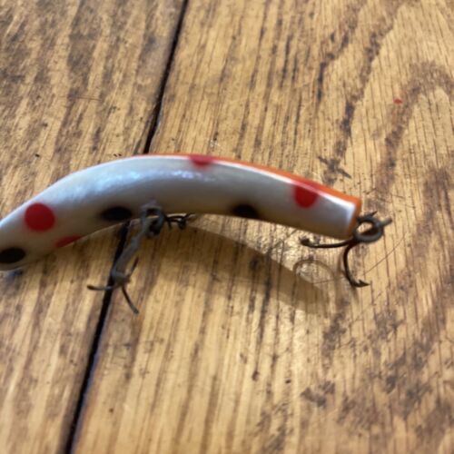 Helin Tackle Company Flatfish LU per trolling/casting usato Orange Dot Silv Bell - Foto 2 di 4