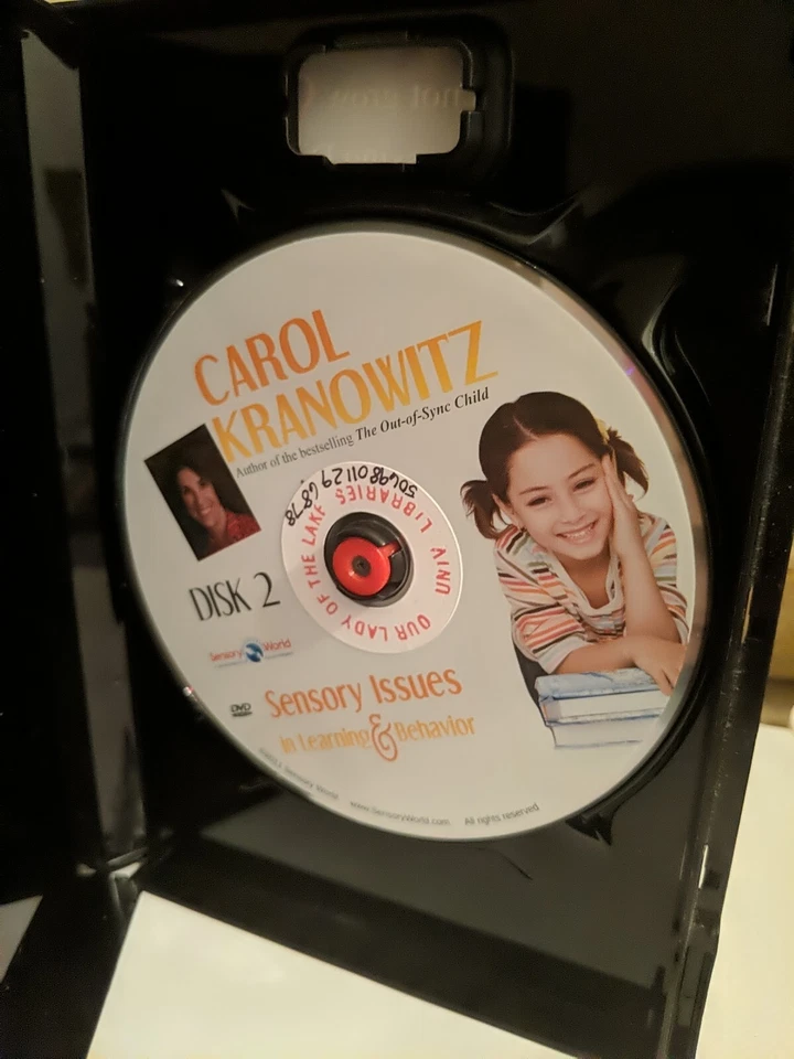 Sensory Issues in Learning & Behavior - Carol Kranowitz (DVD) 2 Discs Ex Library - Image 4 of 4