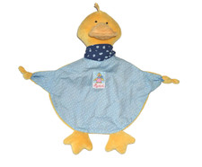 Schmusetuch Schnuffeltuch Kuscheltuch von Sigikid gelb blau 38 x 34 cm sehr gut