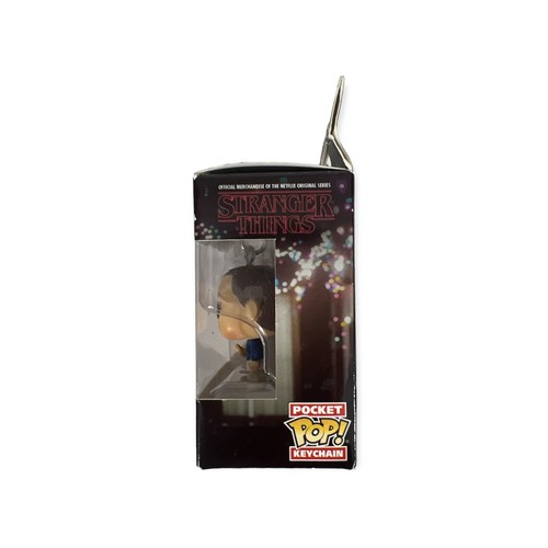 Funko POP! Llavero de bolsillo Stranger Things Eleven con daños en caja de gofres - Imagen 2 de 5