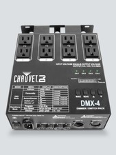 Chauvet DJ DMX4 4 Channel Dimmer / Switch Pack LED Lightning DMX Control
