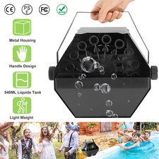 25W Automatic Bubble Machine Blowing Maker for Kids DJ DISCO Party Stage Wedding