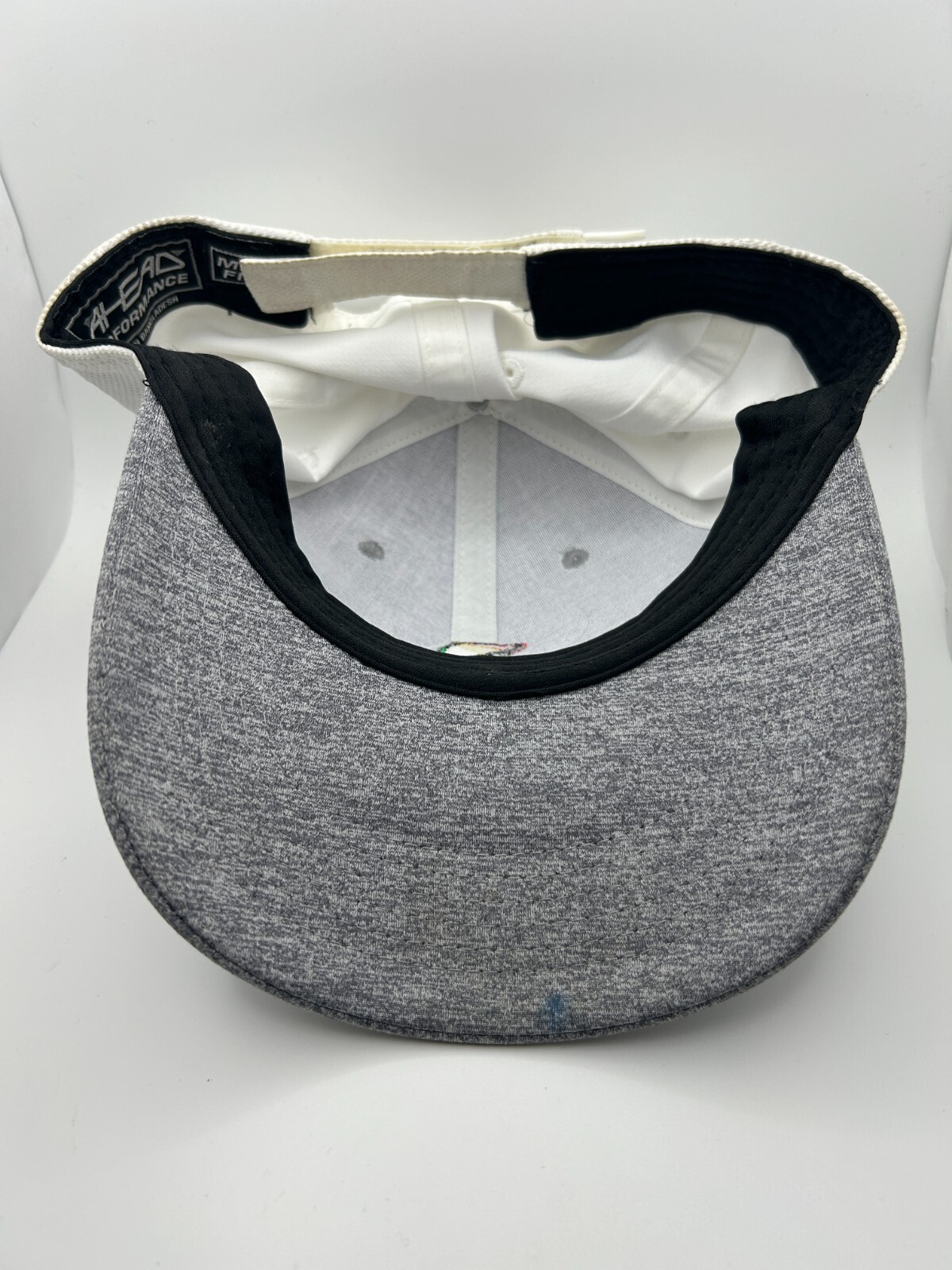 Ahead Hat Mens Strapback Gray Performance Mid Arn… - image 5