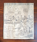 1917 Wwi Newspaper Cartoon Clipping Featuring Trench Soldiers