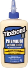 Titebond 5003 II Premium Wood Glue 8-Ounces Water Resistant Interior / Exterior