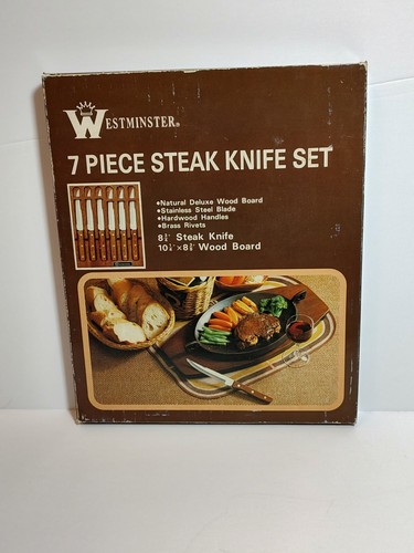 Vintage Westminster 7 Piece Steak Knife Set (Japan) - Picture 3 of 7