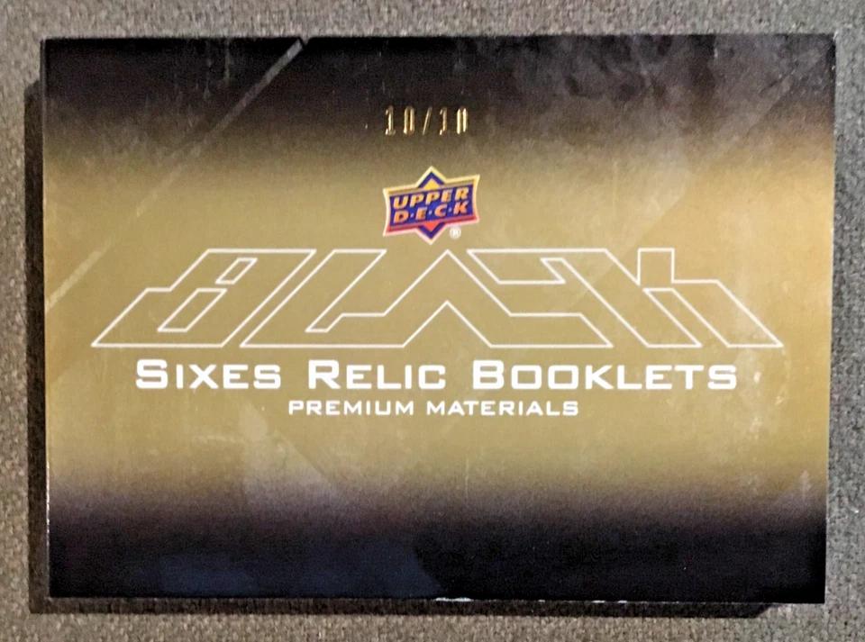 2015-16 UD Black Sixes Relics Booklet Premium Nash,Kreider,Stepan,Hayes,Zuc,Lund - Image 4 of 4