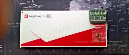 Raspberry Pi 400  4GB, US - GR Keyboard + GPIO Header! 2x40 pin