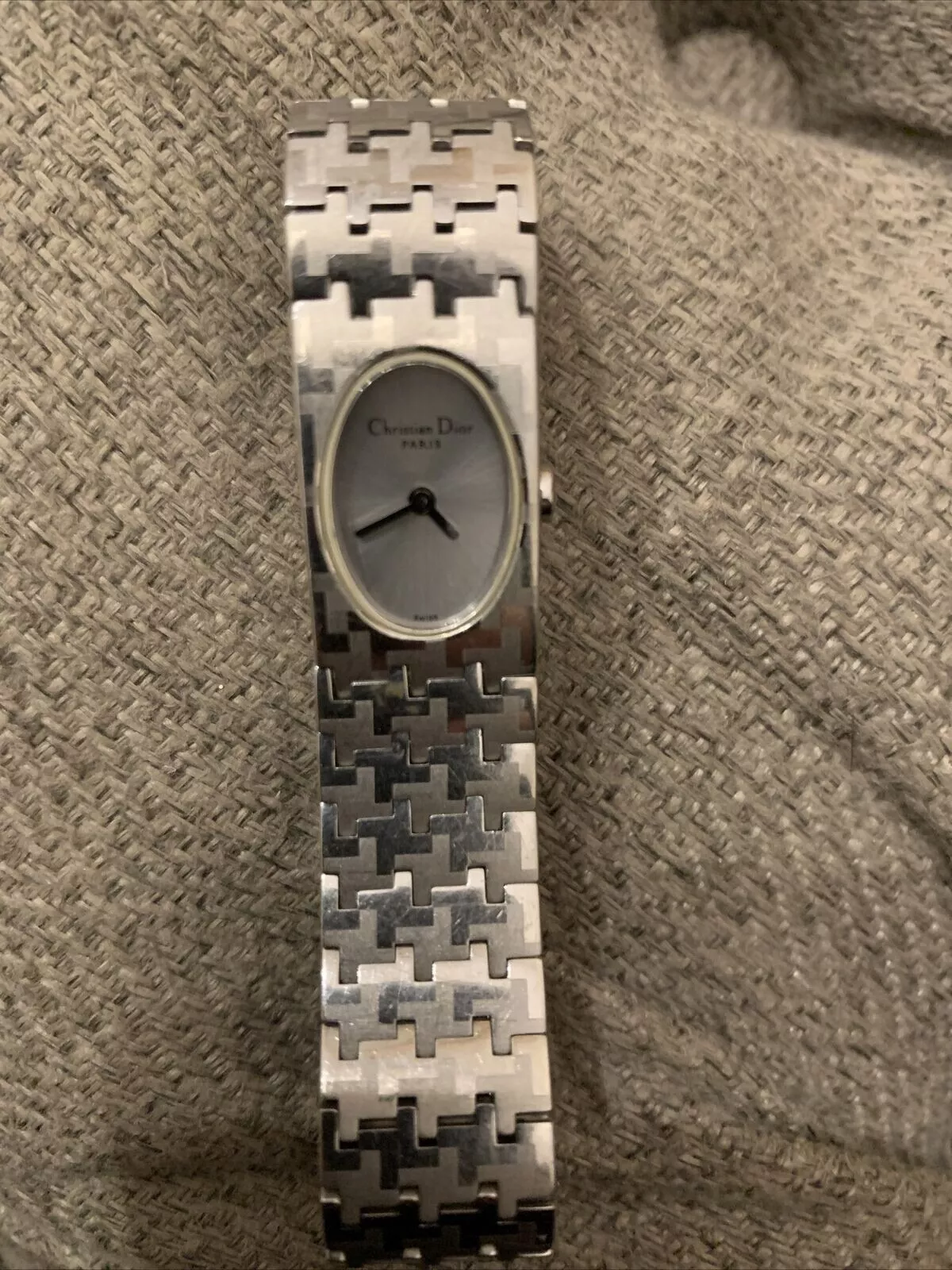 Montre bracelet DIOR D70 100 Miss CHRISTIAN DIOR SS argent   AUTHENTIQUE !