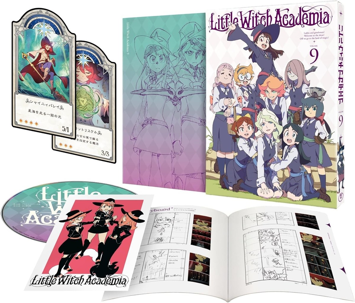 Little Witch Academia Vol.9 First Limited Edition Blu-ray Booklet