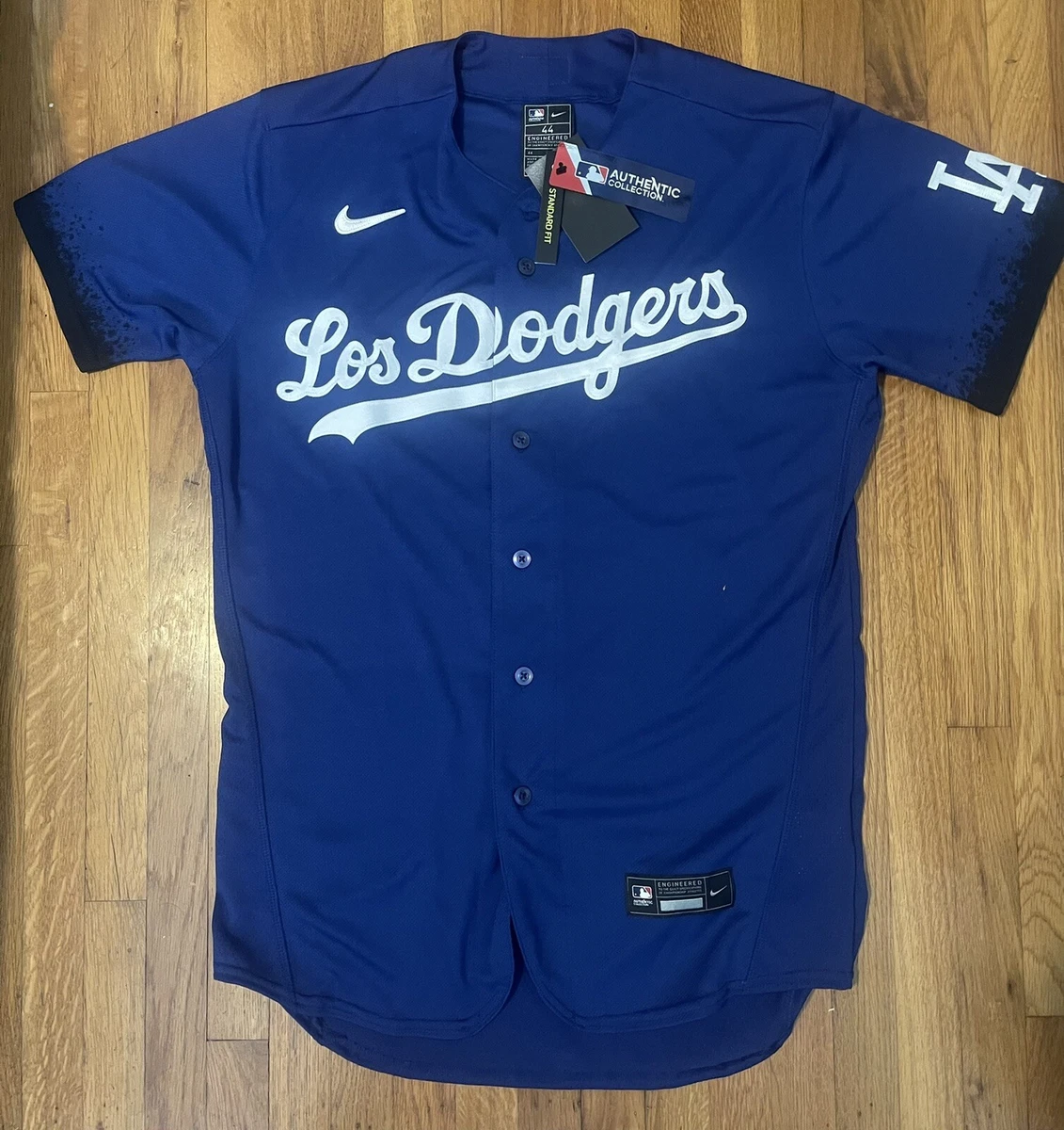 Nike Los Angeles Dodgers City Connect Authentic Jersey Mens Sz 44