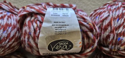 Moda Vera Barkly Tweed 50g 57% Acrylic 40% Wool 3% Viscose x 8 New - Picture 3 of 6