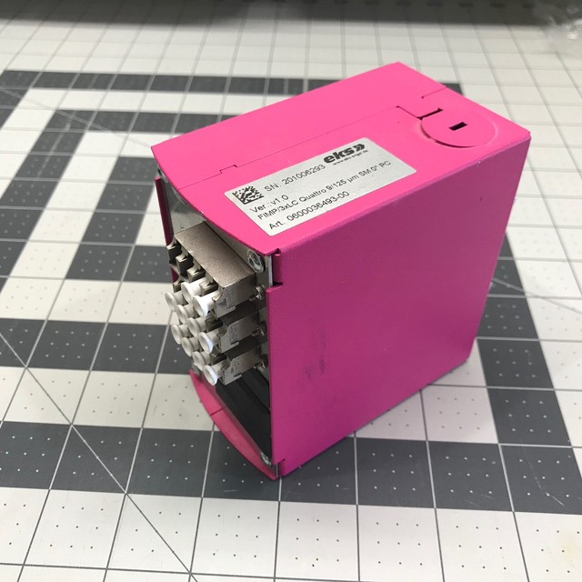 Industrial Fiber Optic Splice Box EKS FIMP 3xLC Quattro 9 125 Um SM 0 PC 1 0 EBay