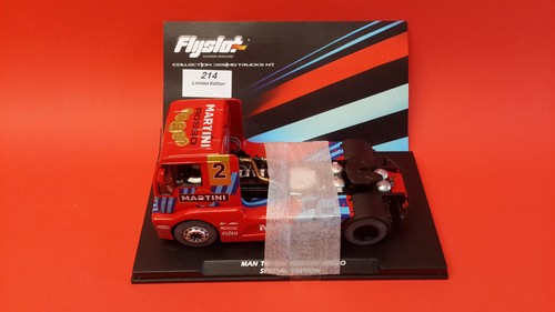 Camión de carreras Flyslot 203307 Man Tr1400 Martini edición limitada 1/32 SCALEXTRIC - Imagen 5 de 10