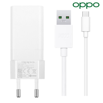 Original OPPO Charger Netzteil (20W) AK779 VOOC Ladegerät Lade Datenkabel Typ C