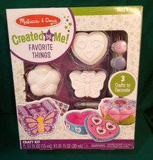 Melissa  Doug Created by Me Favorite Things Craft Kits Set. Decorate-Your-Own