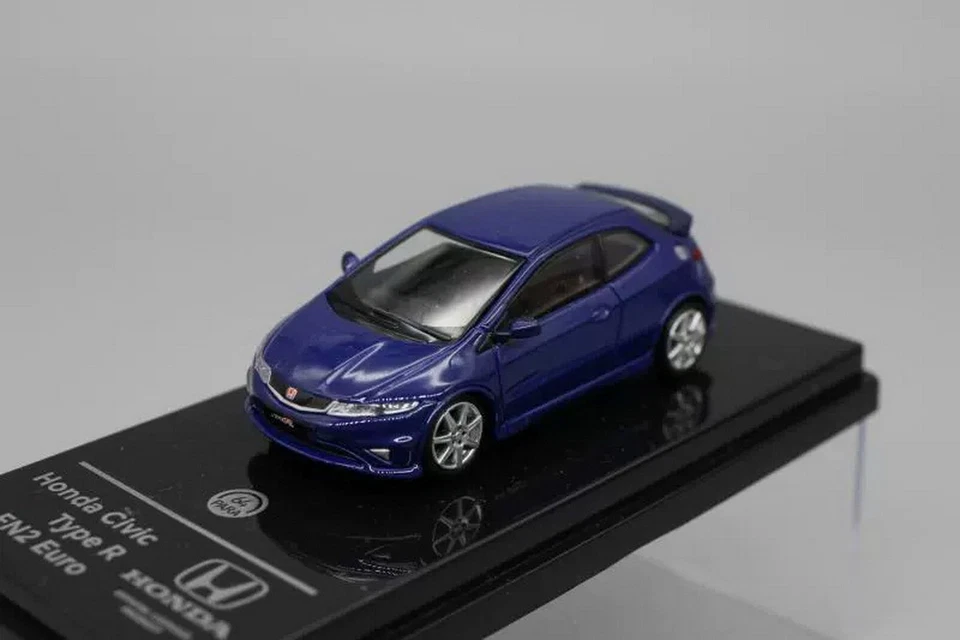 PARA64 1/64 Honda CIVIC Type R FN2 2007 Blue Diecast Car Model Collection