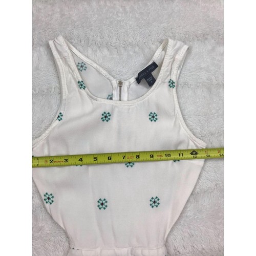Kendall & Kylie Romper Juniors Small Back Zip Shorts Sleeveless Pockets - Picture 4 of 8