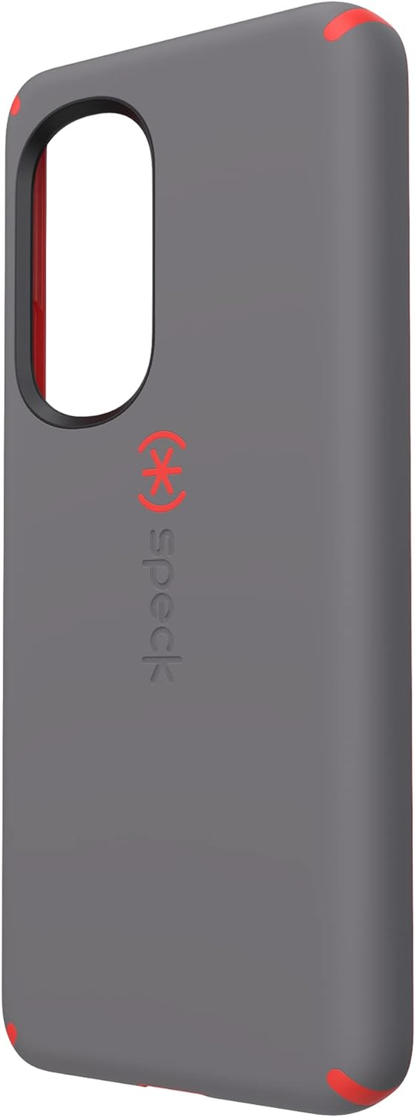 IMPACTHERO Series Case for Motorola Edge (2022) - Moody Grey/Turbo Red