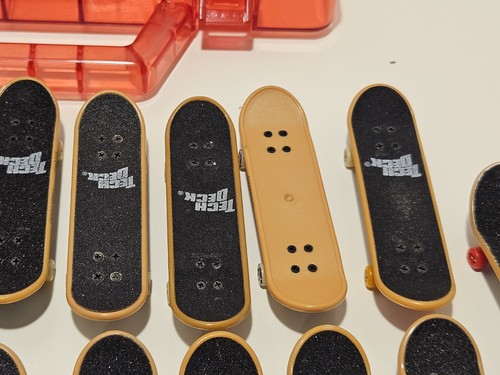 Vintage Tech Deck Lot-17 mit Koffer / 1031, Spielzeugmaschine, Black Label, Finesse, etc - Bild 12 von 16