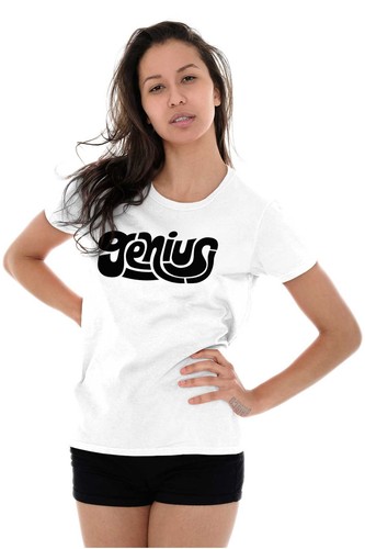 Groovy Genius Motivational Inspirational Graphic T Shirts for Women T-Shirts - Picture 5 of 7