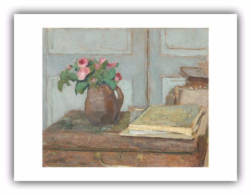 Edouard Vuillard : "Artist's Paint Box and Moss Roses" (1898) — Fine Art Print - Picture 3 of 7