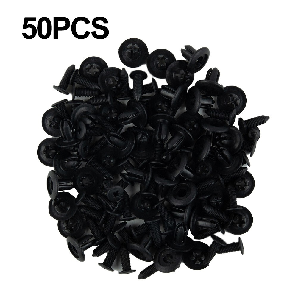 50x 8mm Auto Verkleidung Stoßstange Befestigungsclip Spreiznieten Clips-Set  Kit