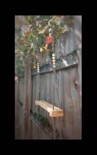 chicken coop,pet sitter, bird swing, chicken coop decor, Coop swing, perch swing