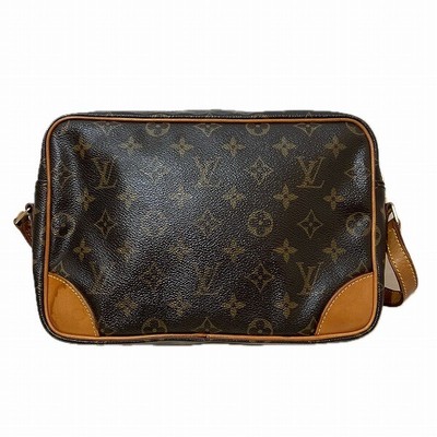 Louis Vuitton Monogram Trocadero 24 M51276 Crossbody Bag Free 