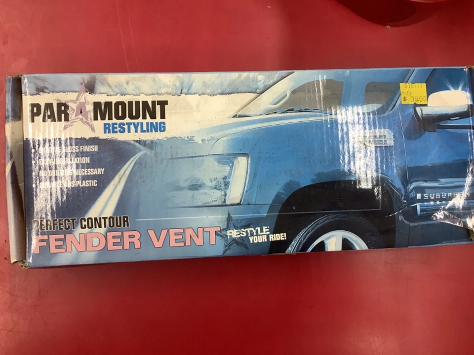 Paramount Restyling Fender Vent 61-0119 Pair - Chrome - Image 2 of 3