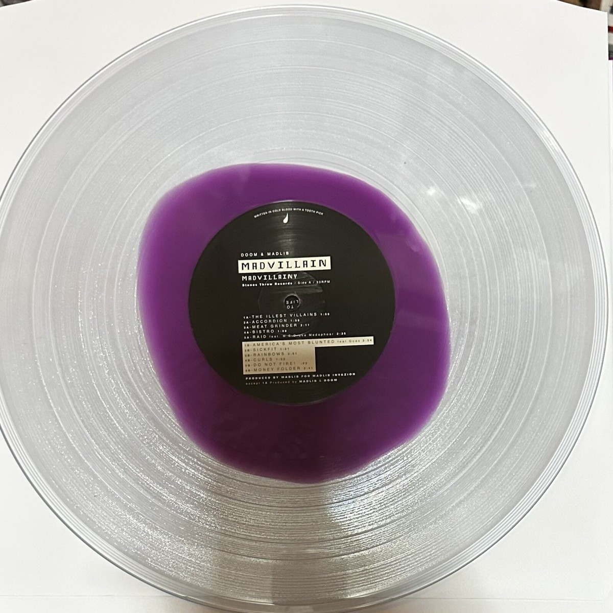 MF DOOM & Madlib Madvillain Madvillainy Clear Magenta