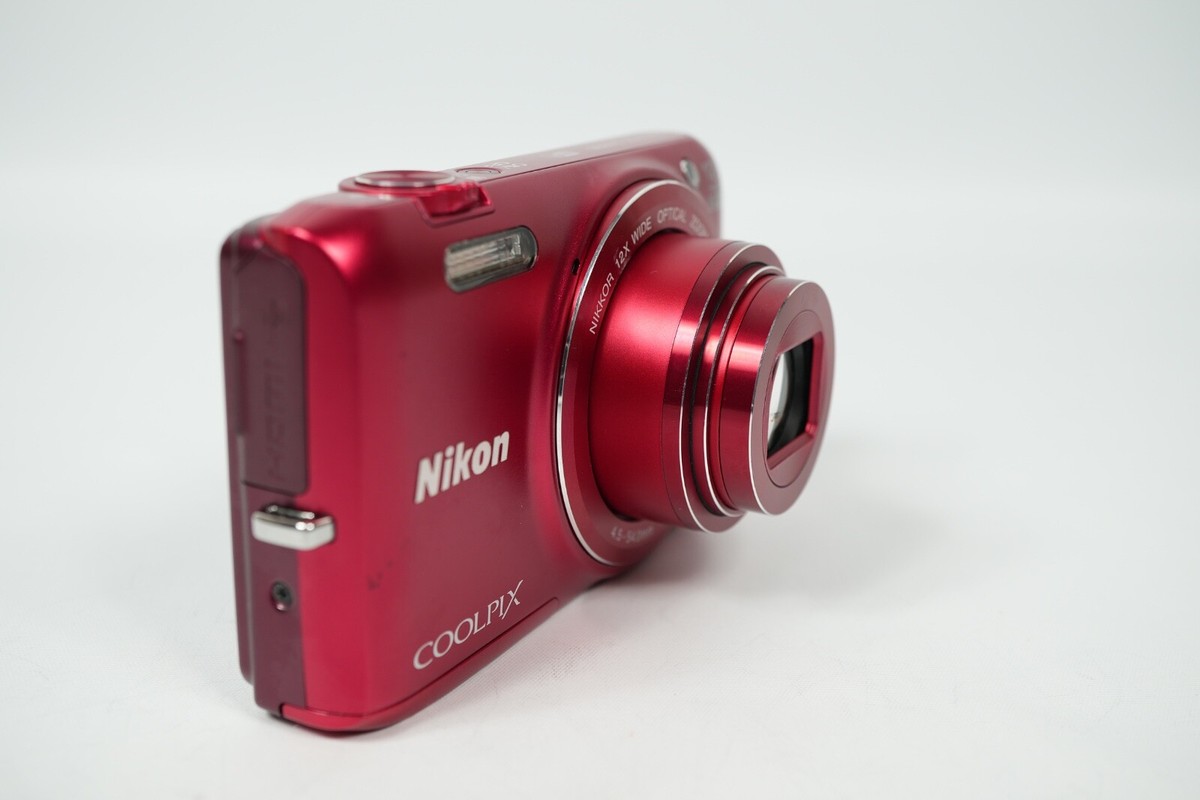 美品 NIKON COOLPIX S6800 コンパクトデジタルカメラ レッド ヨドバシ.com - ニコン NIKON COOLPIX（クールピクス） S6800 RD
