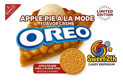 OREO Apple Pie a la Mode Cookies Seasonal Edition   Kosher Certified Snack