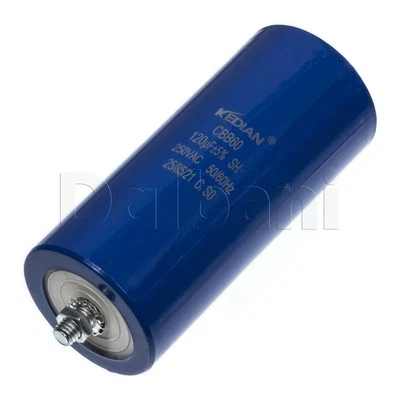 KEDIAN 120MFD Motor Run Capacitor 250VAC 250V AC 120uF CBB60 W/Fix Stud 55X120 25/85/21