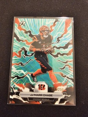 2025 Topps Resurgence Ja'Marr Chase #20 Aqua Surge /250 Cincinnati Bengals