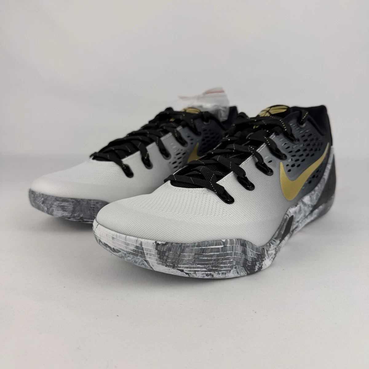 Nike Kobe 9 EM Protro Black Metallic Gold for Sale | Authenticity