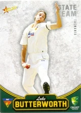 2009/2010 Select Cricket Australia Card #94 - Luke Butterworth- TAS - STATE TEAM