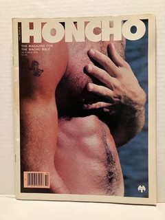 Honcho Magazine Oct 1979 Vintage Male Photos Gay Interest
