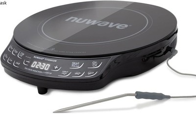 Nuwave Upgraded Induction Cooktop, 3 Wattage Control, 8 Large Heating Coil