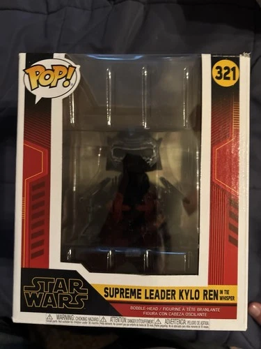 Funko Pop! Vinyl Star Wars Supreme Leader Kylo Ren Tie Whisper #321 Figure