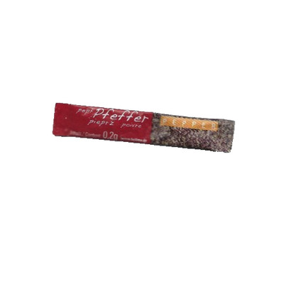 Pfefferpäckchen Pfeffer Tütchen (voll)  f Sammler: Hellma 