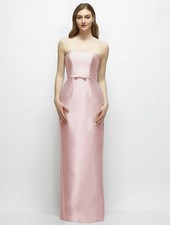 ALFRED SUNG Sleeveless Bridesmaid Dress Ballet Pink Size 0 MPN D880
