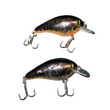 Vintage Fishing Lures Big O Cordell Rare Color Two Hooks Big Small Mouth Bass