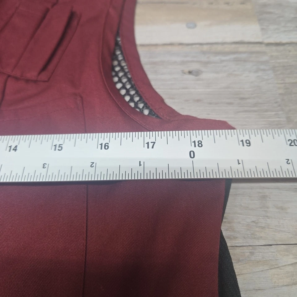 Bob Allen Adult M Full Mesh Shooting Vest Trap Shoot Vest Duck Hunting Fishing - Image 4 of 4