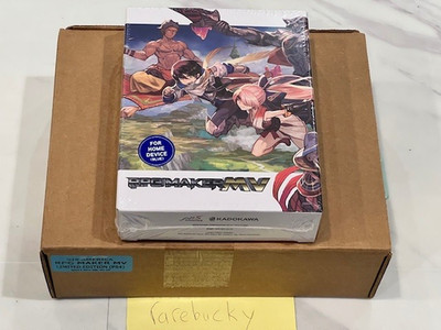 RPG Maker MV Limited Edition (PS4 Playstation 4) NEW SEALED MINT, US NIS!