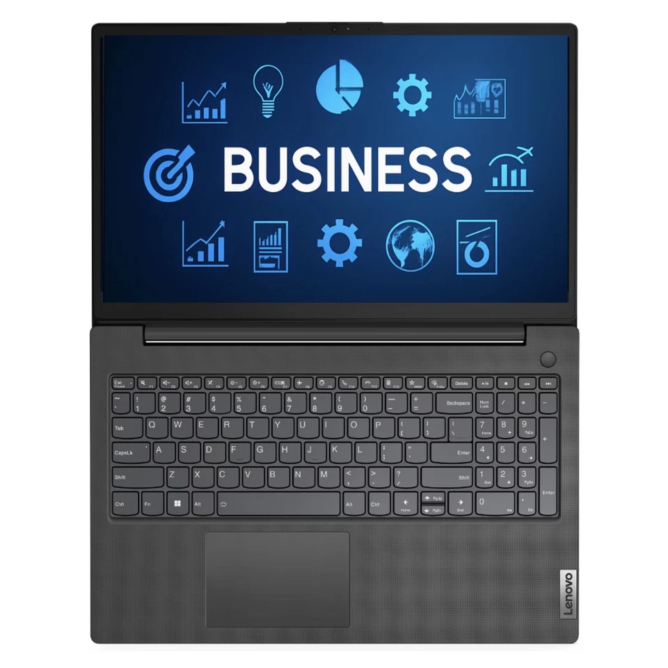 Lenovo V15 15.6" FHD AMD Ryzen 7 7730U 2.00GHz 12GB 512GB SSD W11P Laptop, BK - Image 2 of 4