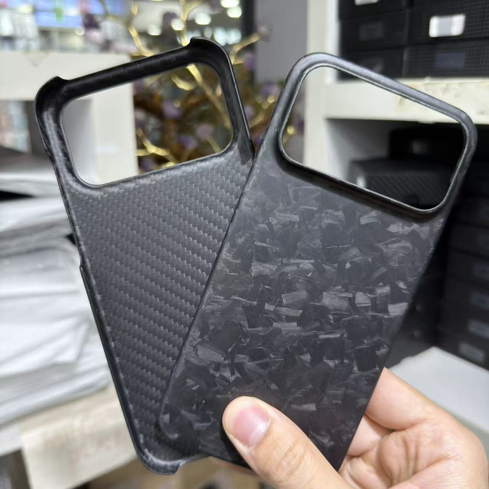 Genuine Forged Carbon Fiber Case For iPhone 17 Pro Max Protective